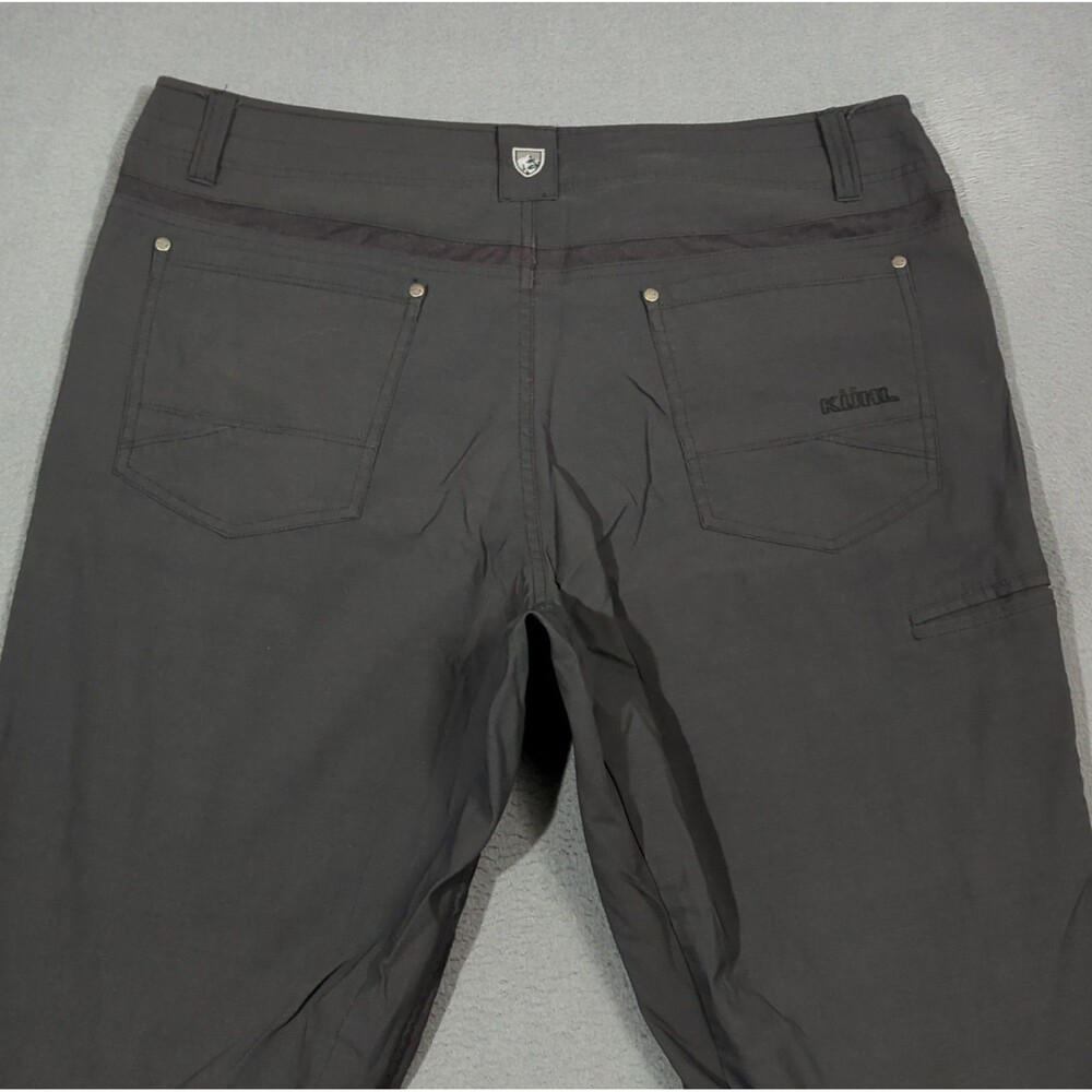 Kuhl Aktion Renegade Pants Men's 38x34 Charcoal Outdoor Hiking Camping - Picture 3 of 12